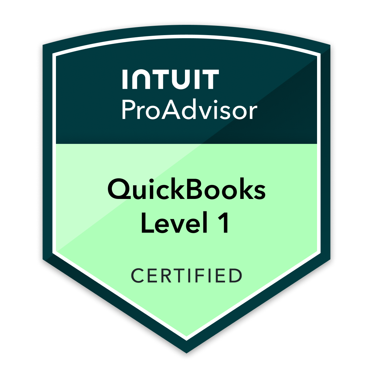 Intuit ProAdvisor — QuickBooks Level 1 Certified